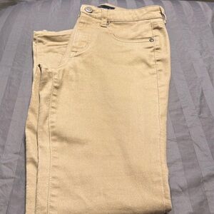 Aeropostale High Rise Beige/Tan Jegging Size 4